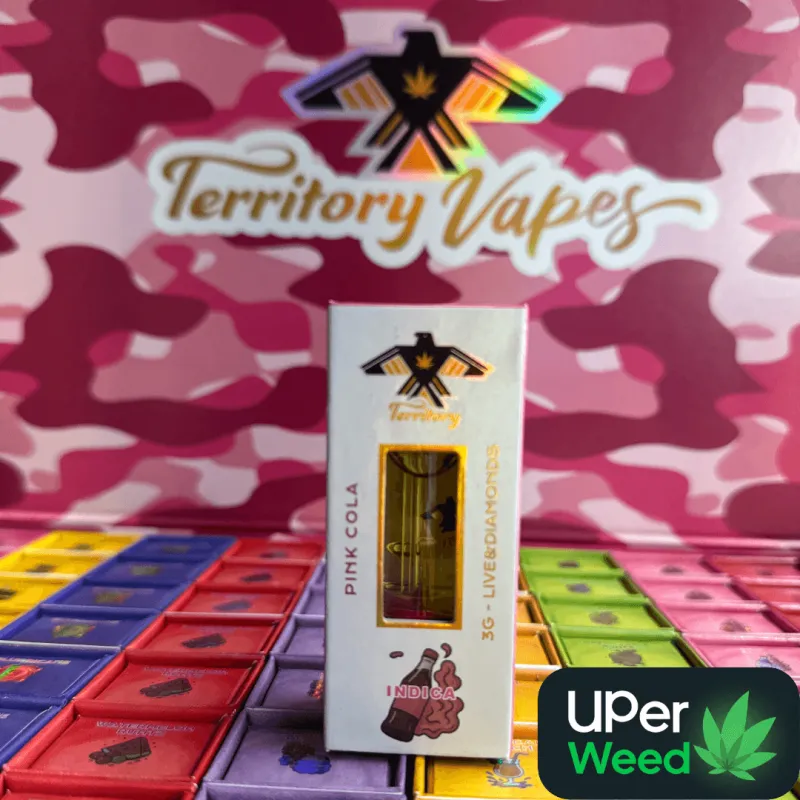 Territory Vapes 3g Cartridges | Live Diamonds