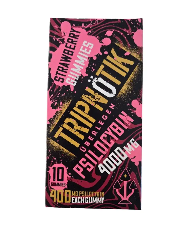 Tripnotik Strawberry Psilocybin Gummies - 4000mg | $35 Each or 3 for $90