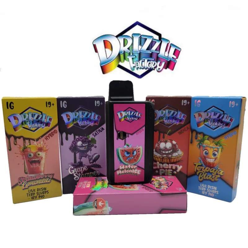 UPer Weed: Drizzle Factory – IRY Pod 1g Live Resin Vape