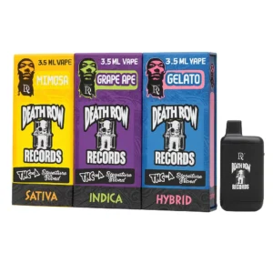 Death Row Records THC-A Disposable Vape - 4 vape - $200