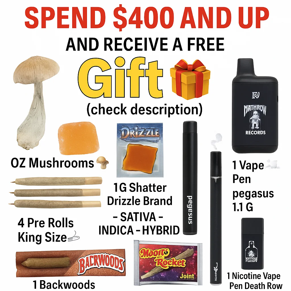 SPEND $400 AND UP AND RECEIVE A FREE GIFT