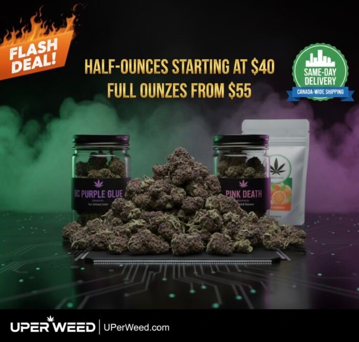 UPER Weed: Quad Pound (QP) Mix & Match Bulk Deal $340 | Ottawa & Gatineau Same Day Delivery - Image 5