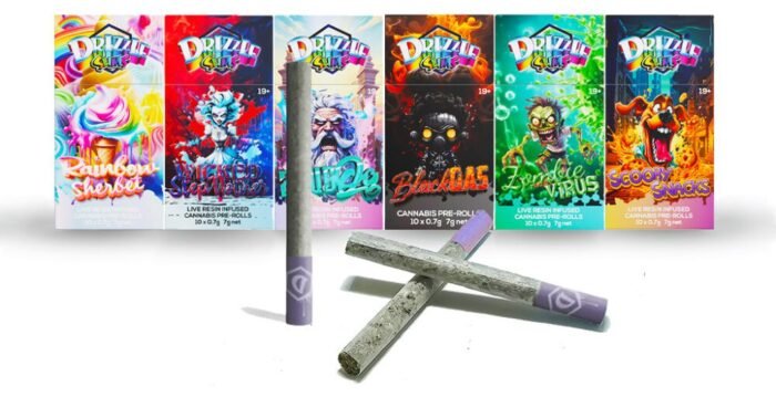 Drizzle Factory Delta-9 Infused Craft Pre-Rolls 10 Pack